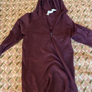 Lululemon Burgundy Swiftly Tech Long Sleeve shirt